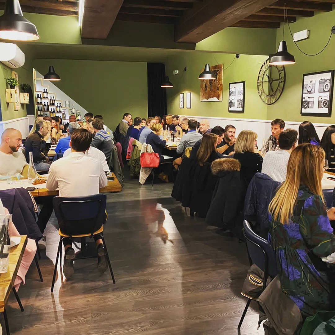 Cena aziendale al ristorante La Bohème Firenze